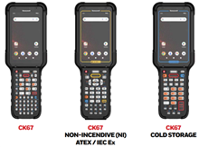 Terminal mobile android honeywell CK67 - Rayonnance